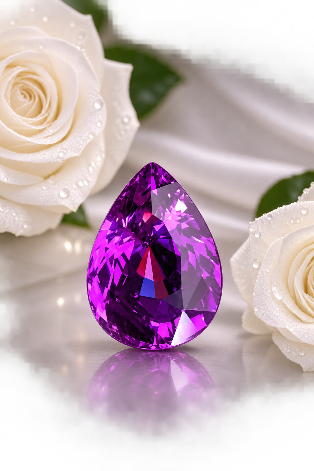Violet Sapphire (Heated) â€“ 1.08 Carats