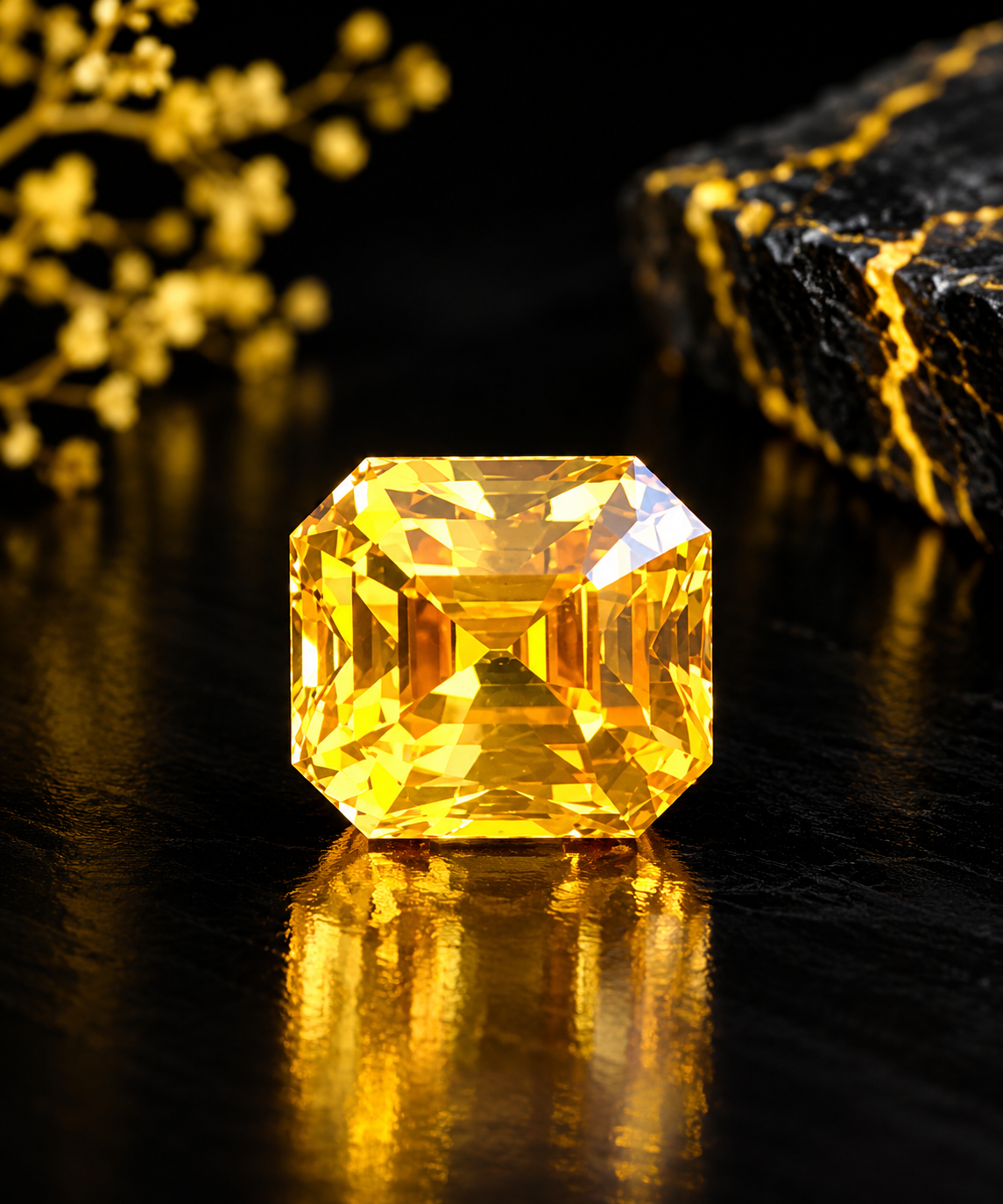 Yellow Sapphire (Heated) â€“ 5.54 Carats