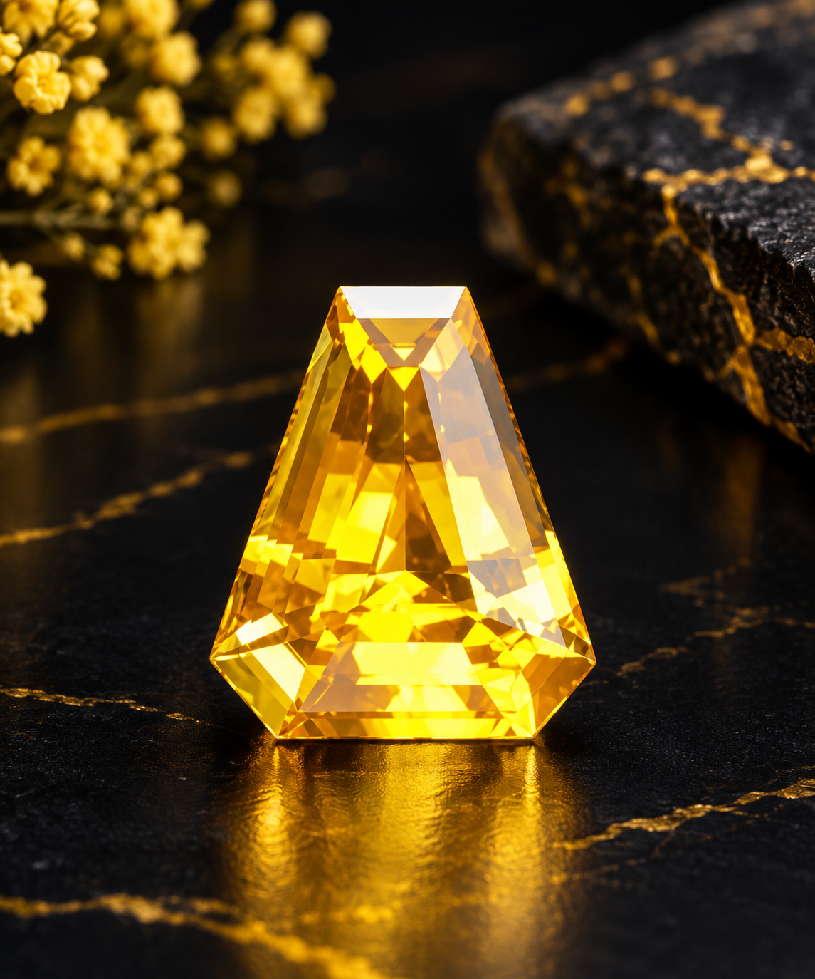 Yellow Sapphire (Heated) â€“ 2.14 Carats